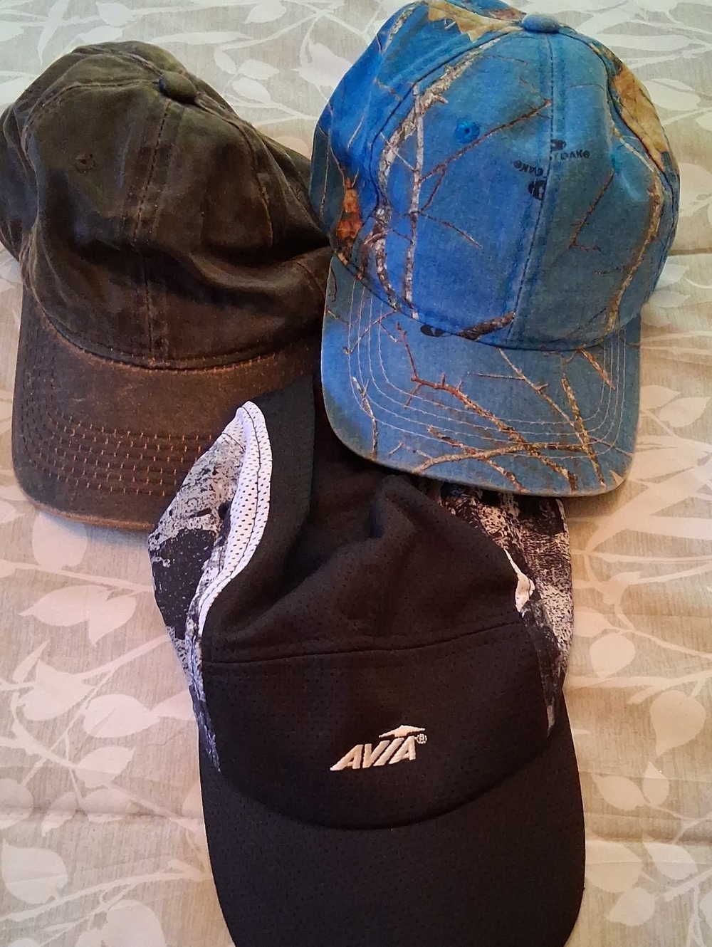Baseball Caps. Set Of 3. Used
